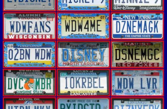 vanity plate collage 550x360 at The Top License Plate Lookup Options (And Which One is Best)