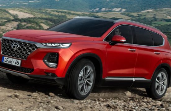 2019 santa fe uk 550x360 at 2019 Hyundai Santa Fe SUV Priced from £33,425 in the UK