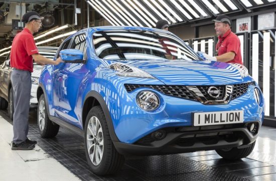 426230204 One millionth Juke built at Nissan Sunderland Plant 550x360 at One Millionth Nissan Juke Rolls Off the Line at Sunderland Plant
