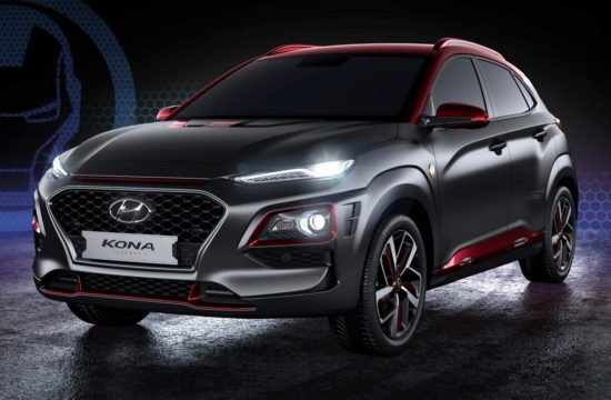 Hyundai Kona Iron Man Edition 1 550x360 at Hyundai Kona Iron Man Edition Debuts at Comic Con 2018