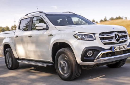 2019 Mercedes X Class V6 350d 1 550x360 at 2019 Mercedes X Class V6 350d Priced from £38,350 in the UK
