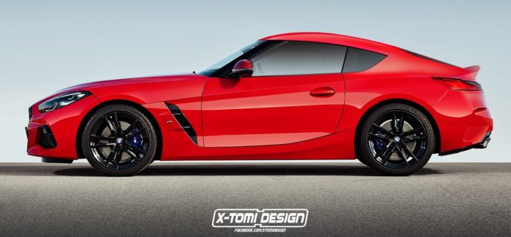BMW Z4 M40i Coupe 2 730x339 at 2019 BMW Z4 Coupe Rendered But Wont Happen