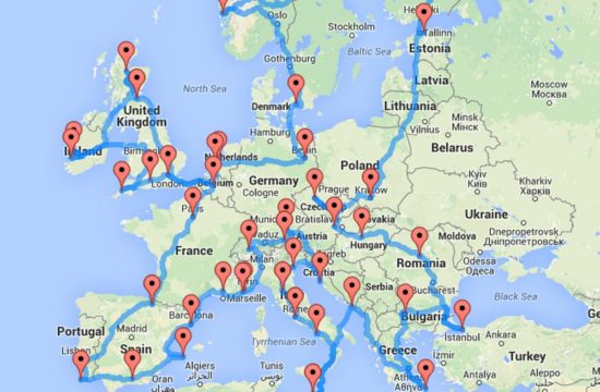 eurotrip 550x360 at 3 things you should do before your next European road trip