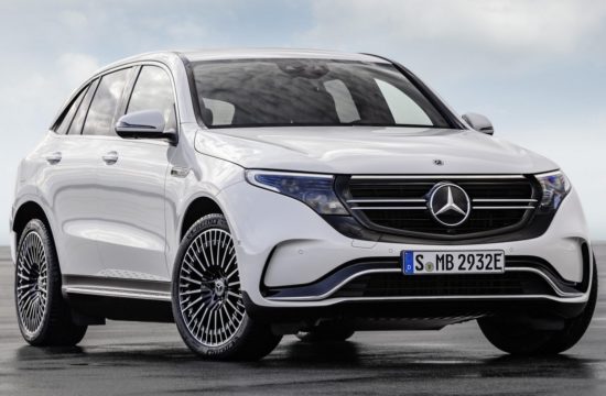 Mercedes EQC 1 550x360 at Mercedes EQC Electric SUV Goes Official with 450km Range