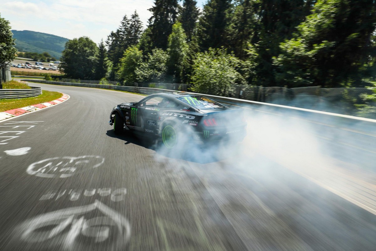 Ford Mustang RTR Becomes The First Car To Drift The Entire Nurburgring -  RTR Vehicles