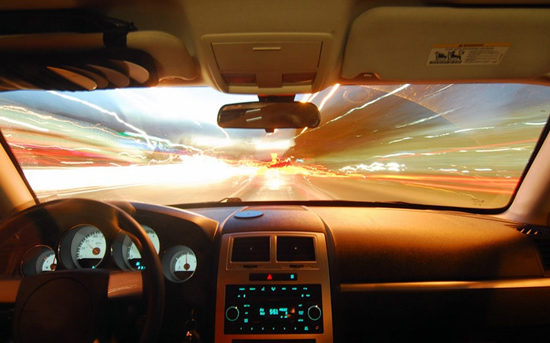 car windshield 550x343 at What Does the Future Have in Store for Automobile Glass Technology?