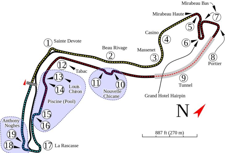 Circuit de Monaco 730x497 at Top 5 Race Tracks in the World