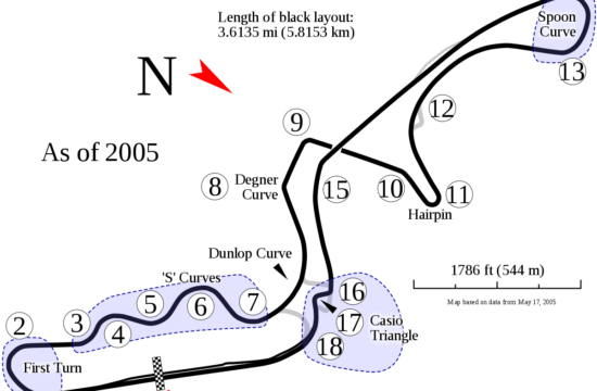 suzuka track 550x360 at Top 5 Race Tracks in the World