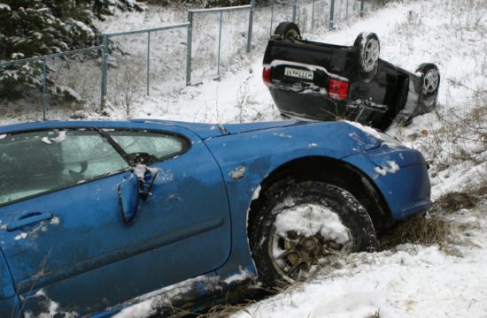 ice accident 550x360 at What do you do if your car starts sliding on Ice?