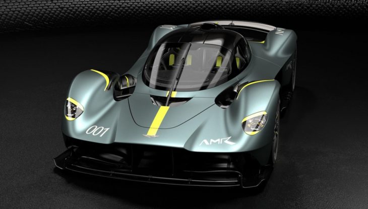 Aston Martin Valkyrie with AMR Track Performance Pack Stirling Green and Lime livery 1 730x415 at Heres Why Aston Martin Valkyrie Is the Ultimate Hypercar