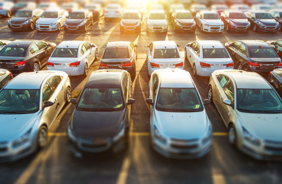 cars in lot 550x360 at When Should You Repair vs. Replace Your Vehicle?