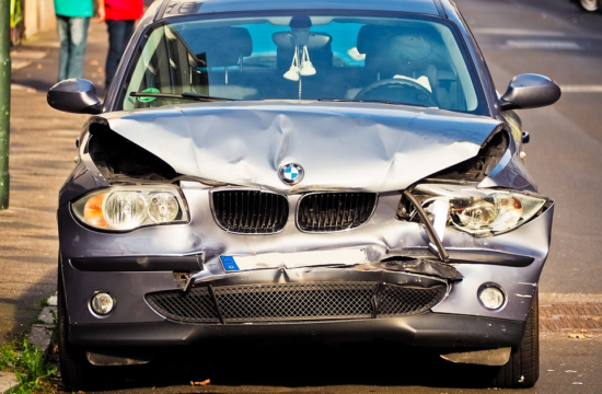 bmw accident 550x360 at 3 Ways to Prevent Devastating Losses Resulting from Motor Vehicle Accidents