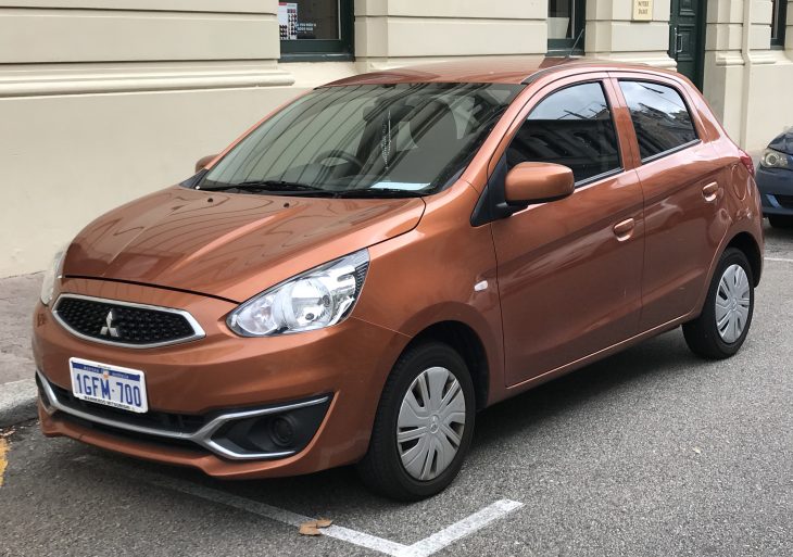 2017 Mitsubishi Mirage 730x513 at What Are the Most Dangerous Cars Right Now?