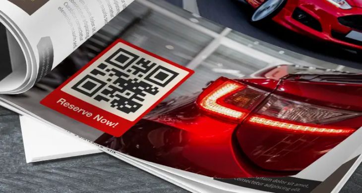 car qr code 730x390 at How Do Luxury Car Brands Maximize Their Car Launch Event With QR Codes?