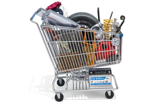 cars shopping cart 550x360 at Tips for Buying Aftermarket Car Parts