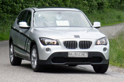 bmw x1 2010 at BMW X1 scooped almost undisguised