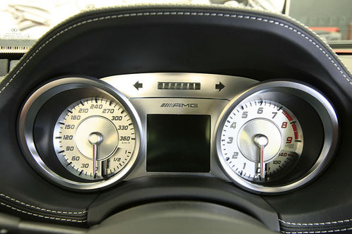 mercedes sls design 4 at 2010 Mercedes SLS AMG interior design