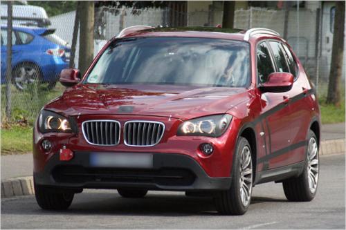 new x1 spy 1 at Spyshots: BMW X1 scooped in red!