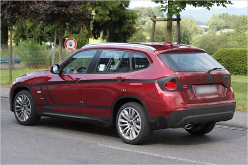 new x1 spy 4 at Spyshots: BMW X1 scooped in red!
