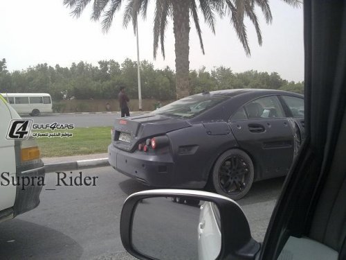 2011 cls spyshot 11 at 2011 Mercedes Benz CLS Scooped in Dubai