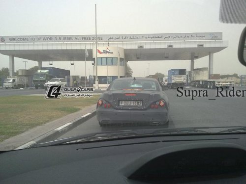 2011 cls spyshot 2 at 2011 Mercedes Benz CLS Scooped in Dubai