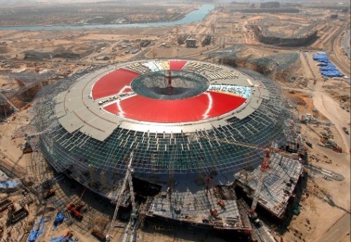 Ferrari world theme park at Pictorial: Ferrari Theme Park Abu Dhabi