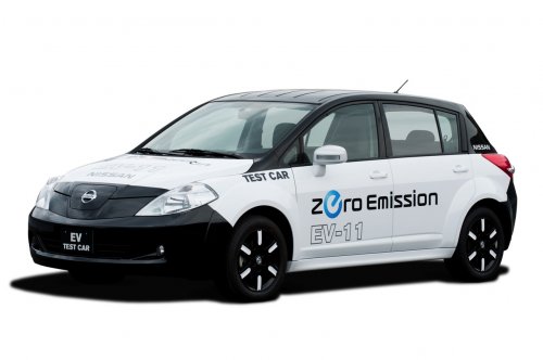 nissan ev versa 1 at Nissan introduces its Electric Vehicle platform