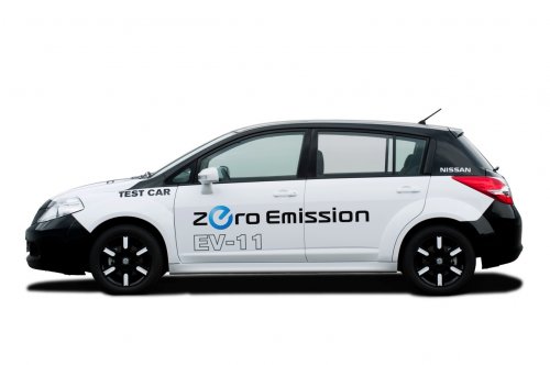 nissan ev versa 2 at Nissan introduces its Electric Vehicle platform