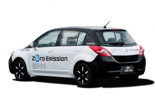 nissan ev versa 3 at Nissan introduces its Electric Vehicle platform