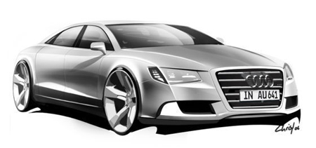 audi concept sketch a8 001 1027 opt at Audi Unveils A7 Next Month