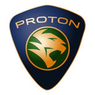 proton logo at Malaysias Proton to build new car with Mitsubishi