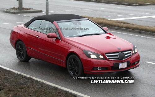  at 2010 Mercedes CLK Coupe and Cabrio Spyshots