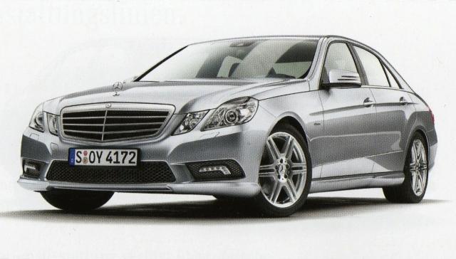 2010 mercedes e class sedan brochure scans leaked 6 at 2010 Mercedes E Class new details and pictures