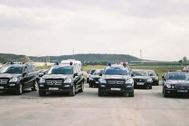 6 at President of Chechnya Cars Collection
