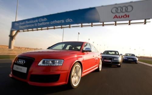 audi paddock club image1 at 2009 Audi RS6 arrives in middle east