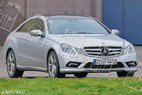 e calss coupe leaked at New leaked pictures of Mercedes E Class Coupe