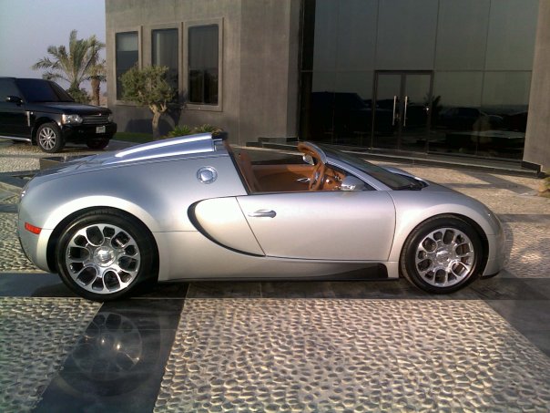 veyrin grandsport at Bugatti Veyron Grand Sport Spotted In UAE