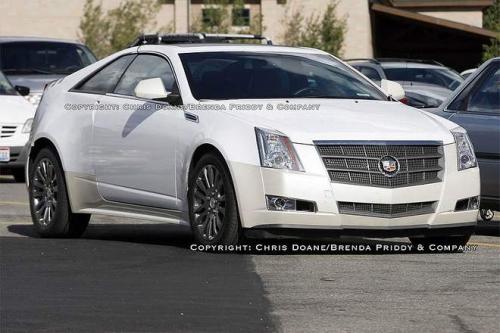  at Cadillac CTS Coupe new clear spyshots