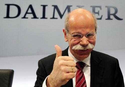 daimler deiter zeche thumbs up at Abu Dhabis Aabar Investments buys Daimler!