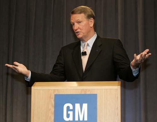 gm rick wagoner at GM and PSA sack CEOs!