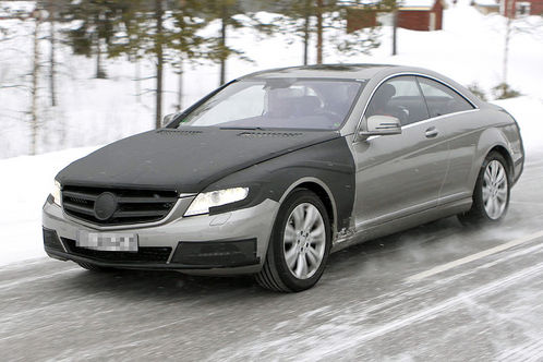 s coupe 3 at Spyshots: S Class Coupe to replace Mercedes CL