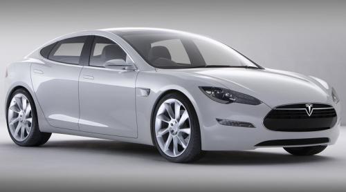 tesla model s concept 01 at Tesla Model S unveiled