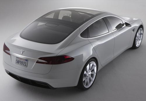 tesla model s concept 04 at Tesla Model S unveiled