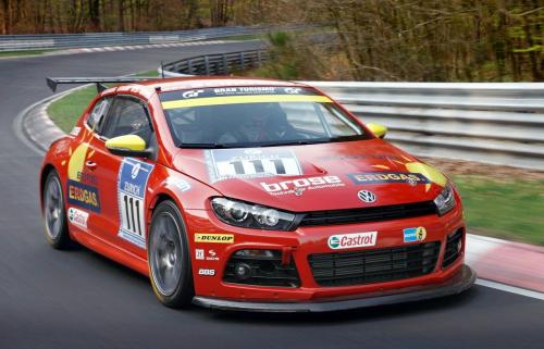 scirocco cng 24hr 1 at CNG powered VW Scirocco GT24 Race Car