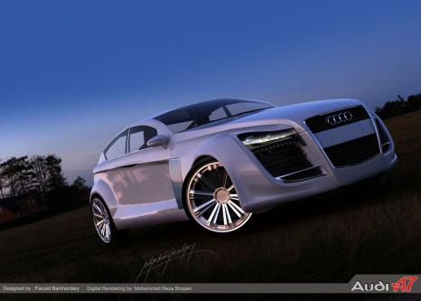 audi by farzad barkhordary 05 lg at Irans car design exhibition   From Dream To Reality
