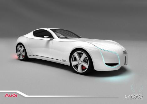 audi d7 concept 1 lg at Irans car design exhibition   From Dream To Reality