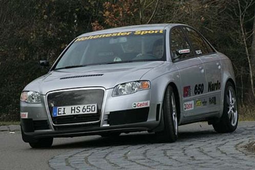 hohenester audi a4 2 at Hohenester gas powered Audi A4 goes 364 km/h!