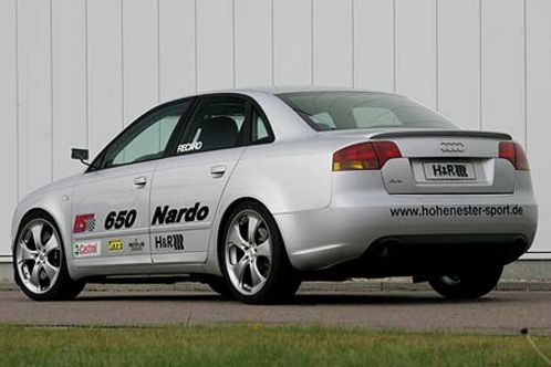 hohenester audi a4 3 at Hohenester gas powered Audi A4 goes 364 km/h!